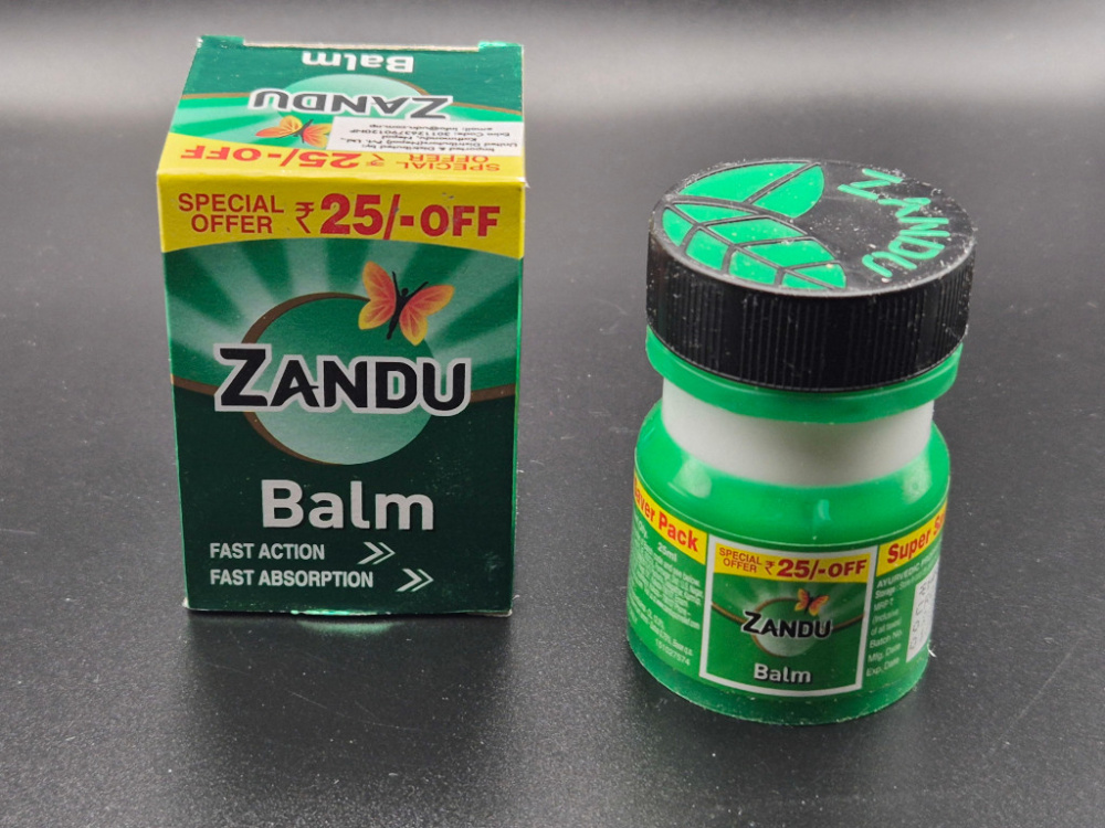 Preview: ZANDU Balm | 25ml | Ayurvedischer Schmerzbalsam mit neuer Rezeptur
