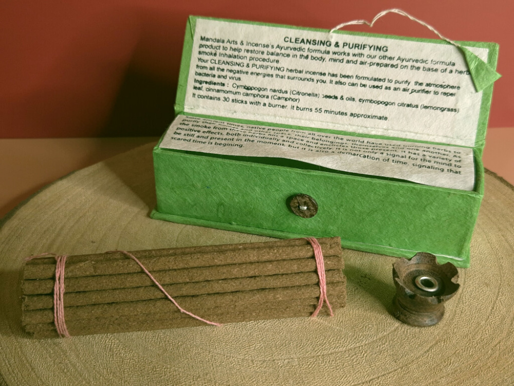 Preview: Cleansing & Purifying Smoke Therapy Räucherstäbchen | Lovely Incense