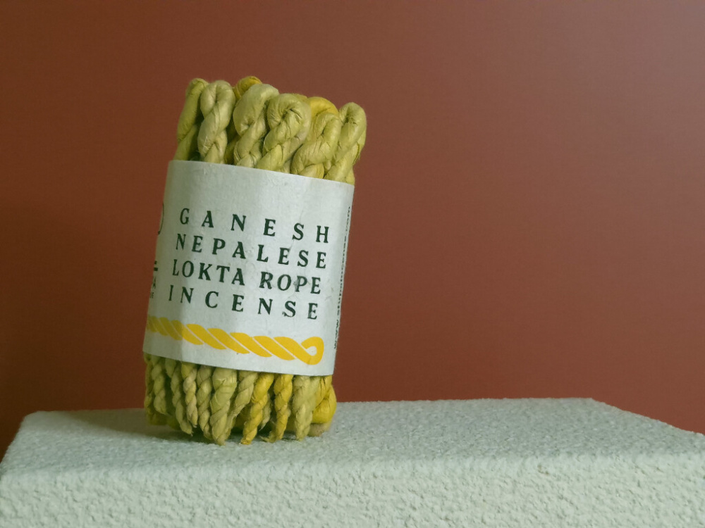 Preview: Ganesh Rope Incense mit Wacholder | Stupa Incense Nepal