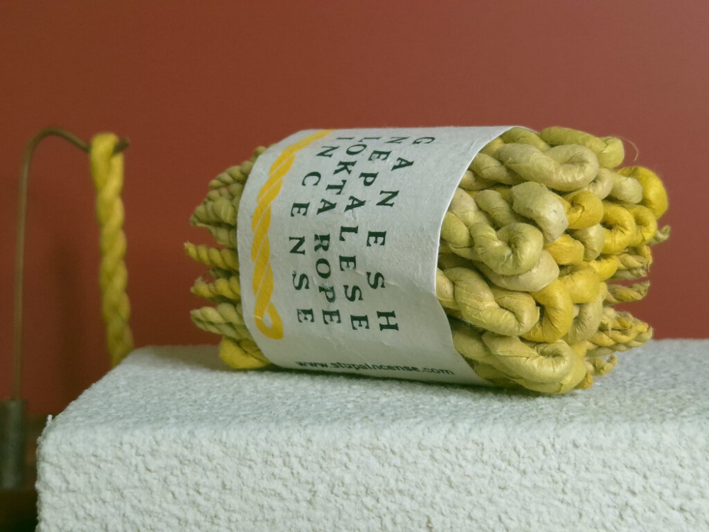 Preview: Ganesh Rope Incense mit Wacholder | Stupa Incense Nepal