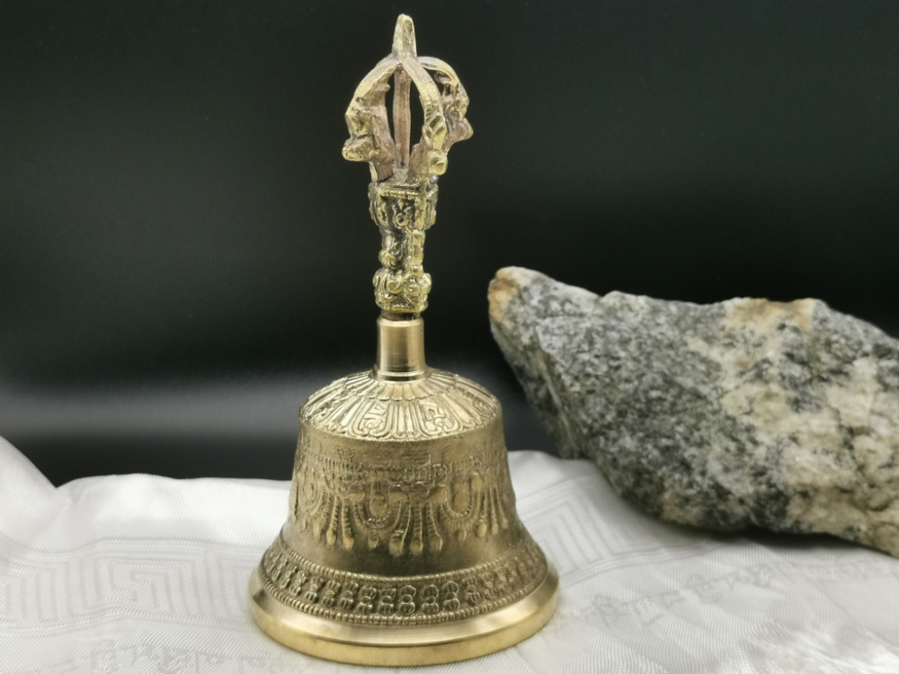 Preview: Tibetische Glocke / Ghanti | ca. 15cm | ca. 290g