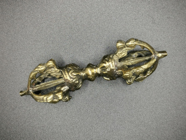 Dorje / Vajra aus Messing | ca. 10cm | Antikes Design