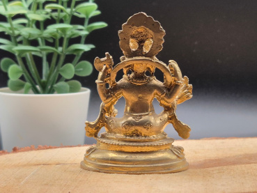 Kleine "Ganesh" Figur aus Messing | Nepalesischer Stil | 6cm