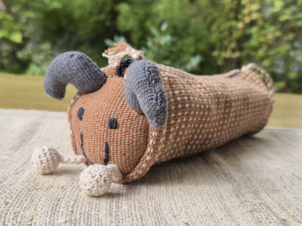 Preview: Federmäppchen mit Tiermotiv aus Baumwolle - Wähle Dein Lieblingsmotiv