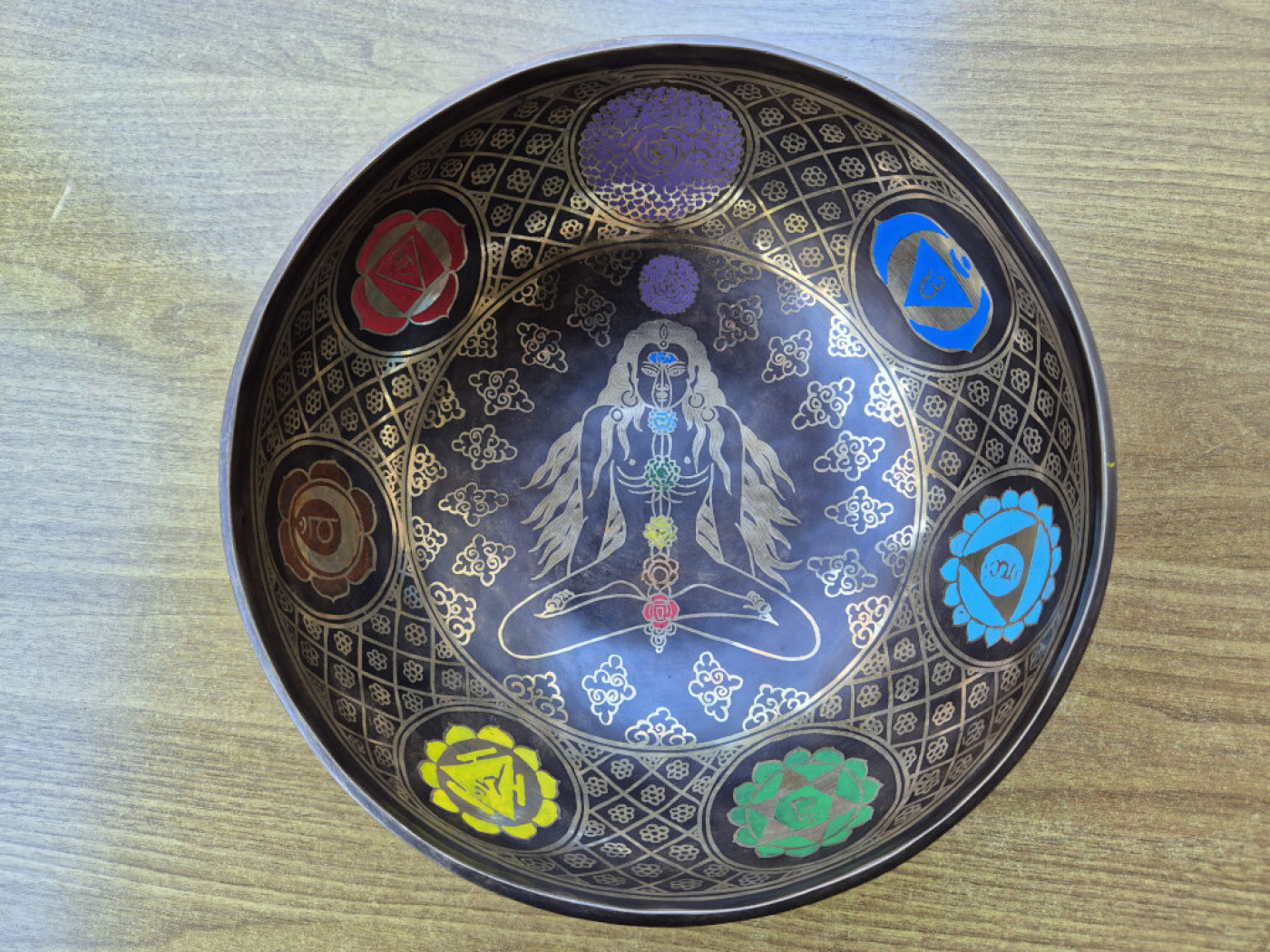 Chakra Klangschale – 25,5 cm | 7 Chakren