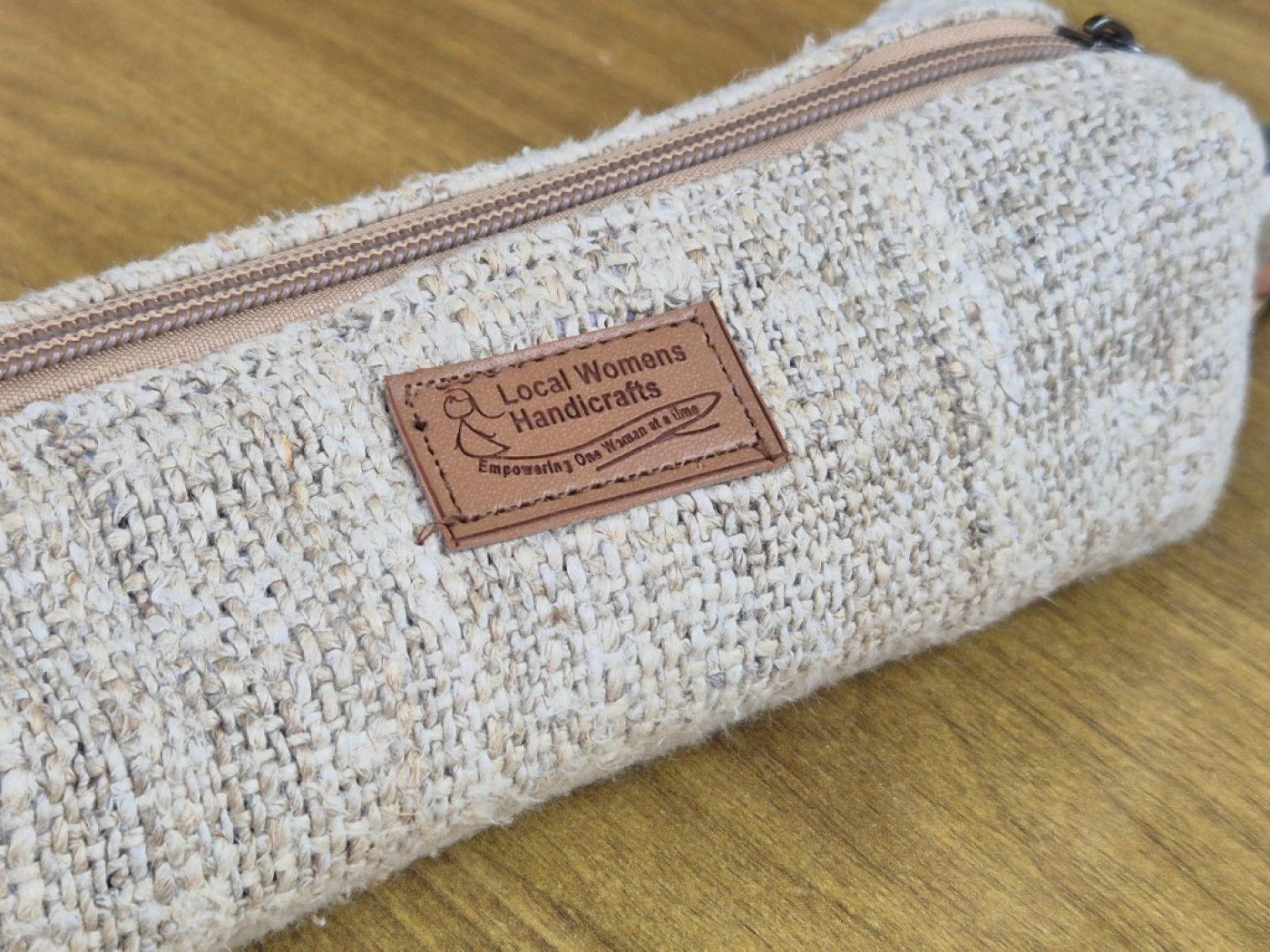 Mäppchen aus Hanfgewebe | Handgefertigt von Local Women’s Handicraft (LWH), Nepal