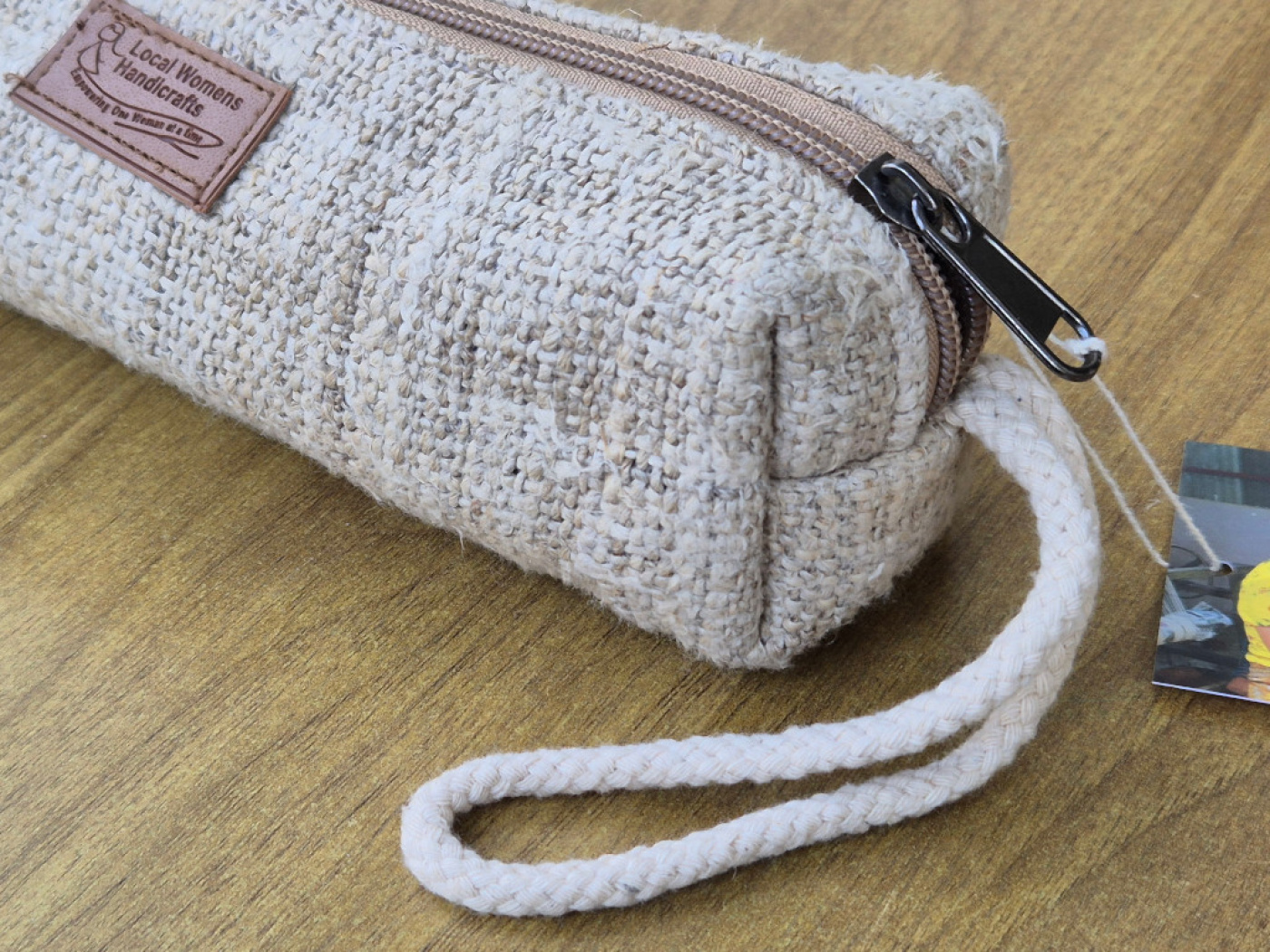Mäppchen aus Hanfgewebe | Handgefertigt von Local Women’s Handicraft (LWH), Nepal