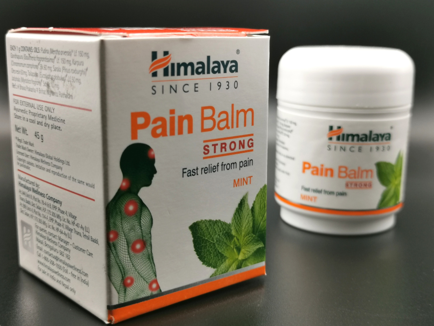 Altes Packaging - Himalaya Rumalaya Pain Balm | ehemals Pain Balm | 45g