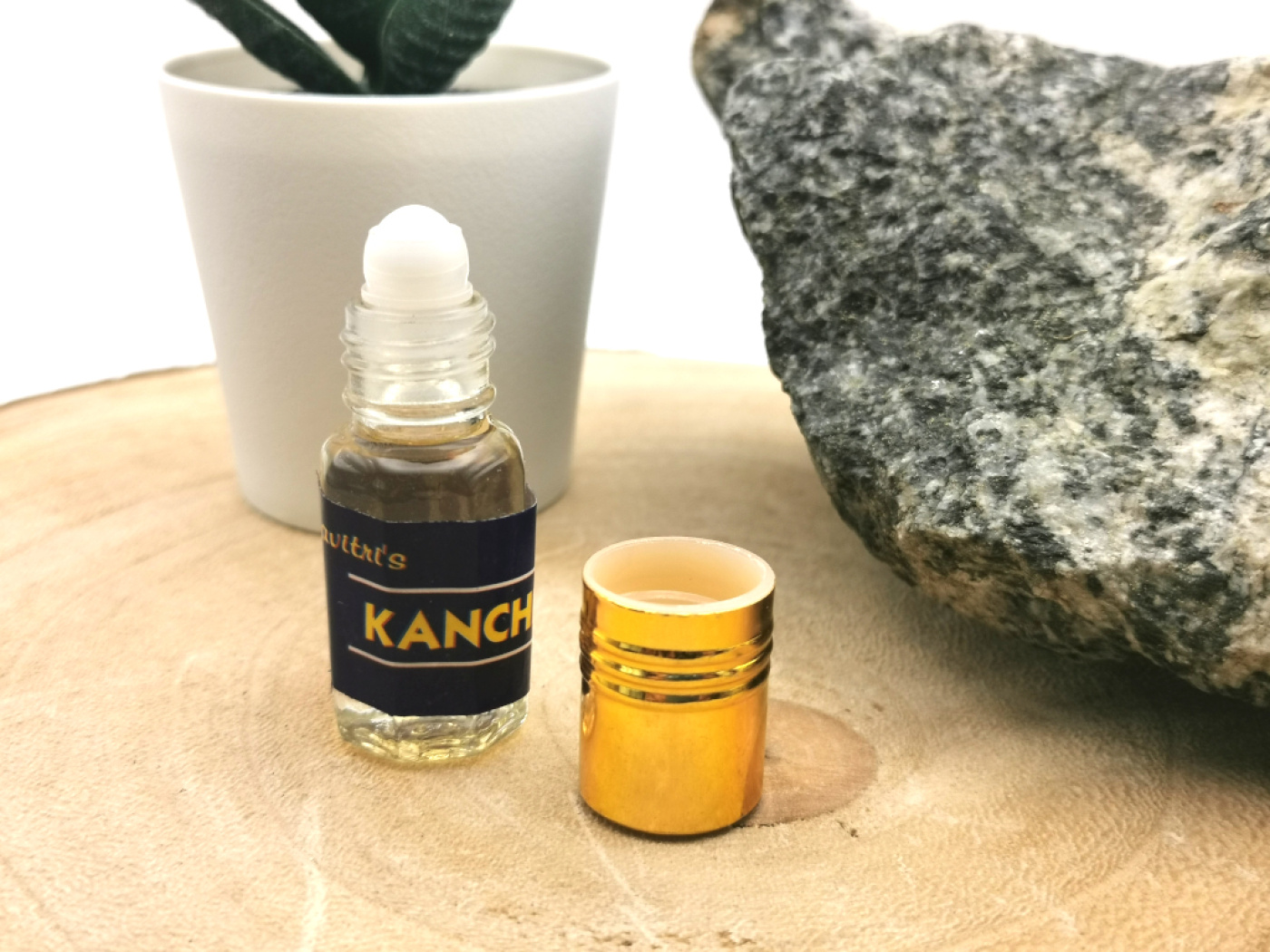 Roll-On Parfüm Öl - "Kanchenjunga" | 2ml rosiger Nepal Duft