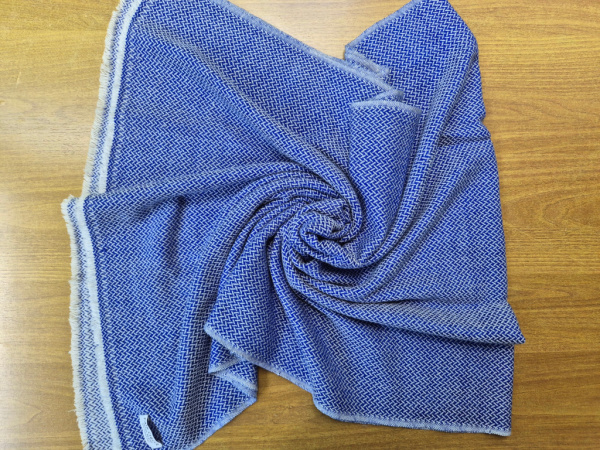 Kashmir Schal 70x200cm | Jacquard-Muster | Pashmina Stola, Handgefertigt, WSDO - EINZELSTÜCK