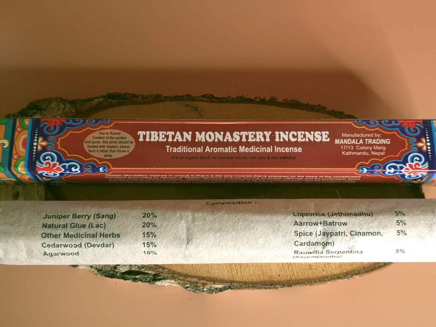 Tibetan Monastery Incense | Lovely Incense Nepal