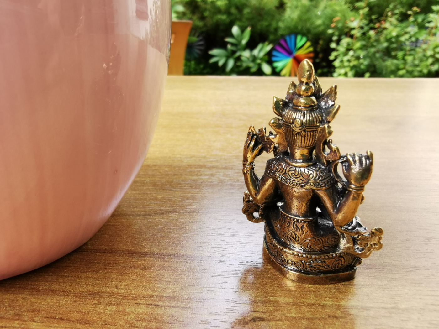 Mini Lokeshwor Figur aus Messing (5cm)