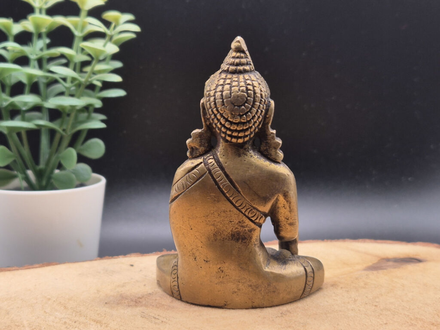 Segnender Buddha aus Messing | ca. 8 cm | Ohne Sockel