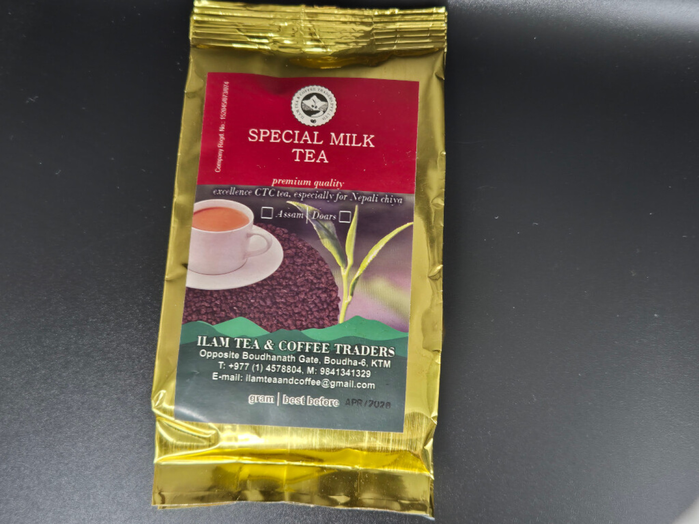 Special Nepali Milk Tea | CTC-Schwarztee ohne Gewürze