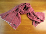 Pasmina Stola 70x200cm | 100% Kaschmir mit Jacquard-Muster | Handgefertigt, WSDO - EINZELSTÜCK