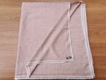 Edle Kaschmir Decke mit Strickmuster 90x200cm | Plaid (Jacquard, Handgefertigt, WSDO)